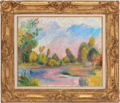 Au Bord De La Rivière By Pierre-Auguste Renoir