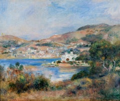 La Baie de Villefranche-sur-Mer by Pierre-Auguste Renoir - Landscape painting