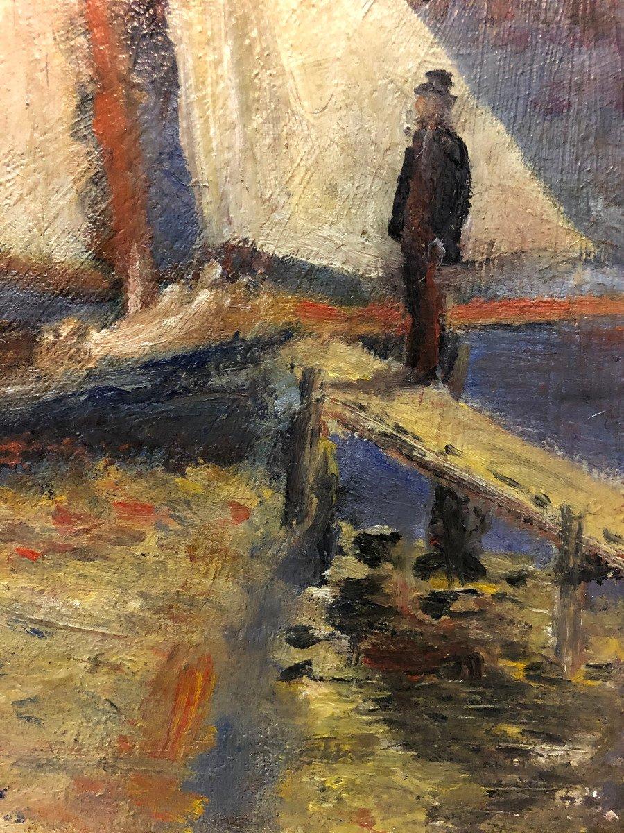 La Senna ad Argenteuil, dipinto ad olio da Pierre-Auguste Renoir, impressionista 4