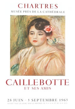 1965 Litografía "Caillebotte" después de Pierre-Auguste Renoir