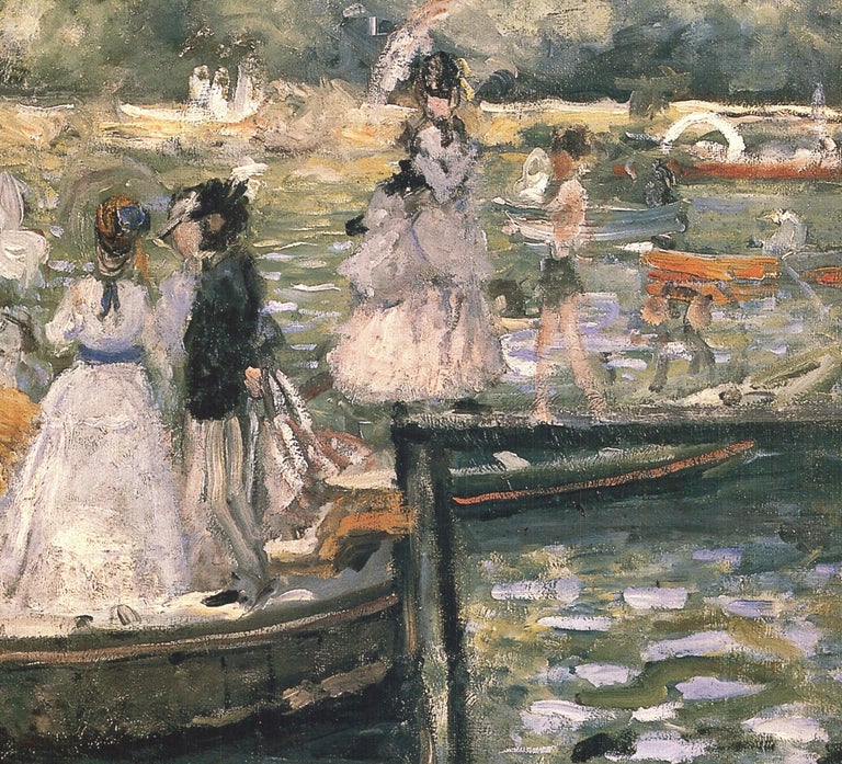 1997 Pierre-Auguste Renoir 'La Grenouillere' Impressionism Offset  Lithograph For Sale at 1stDibs