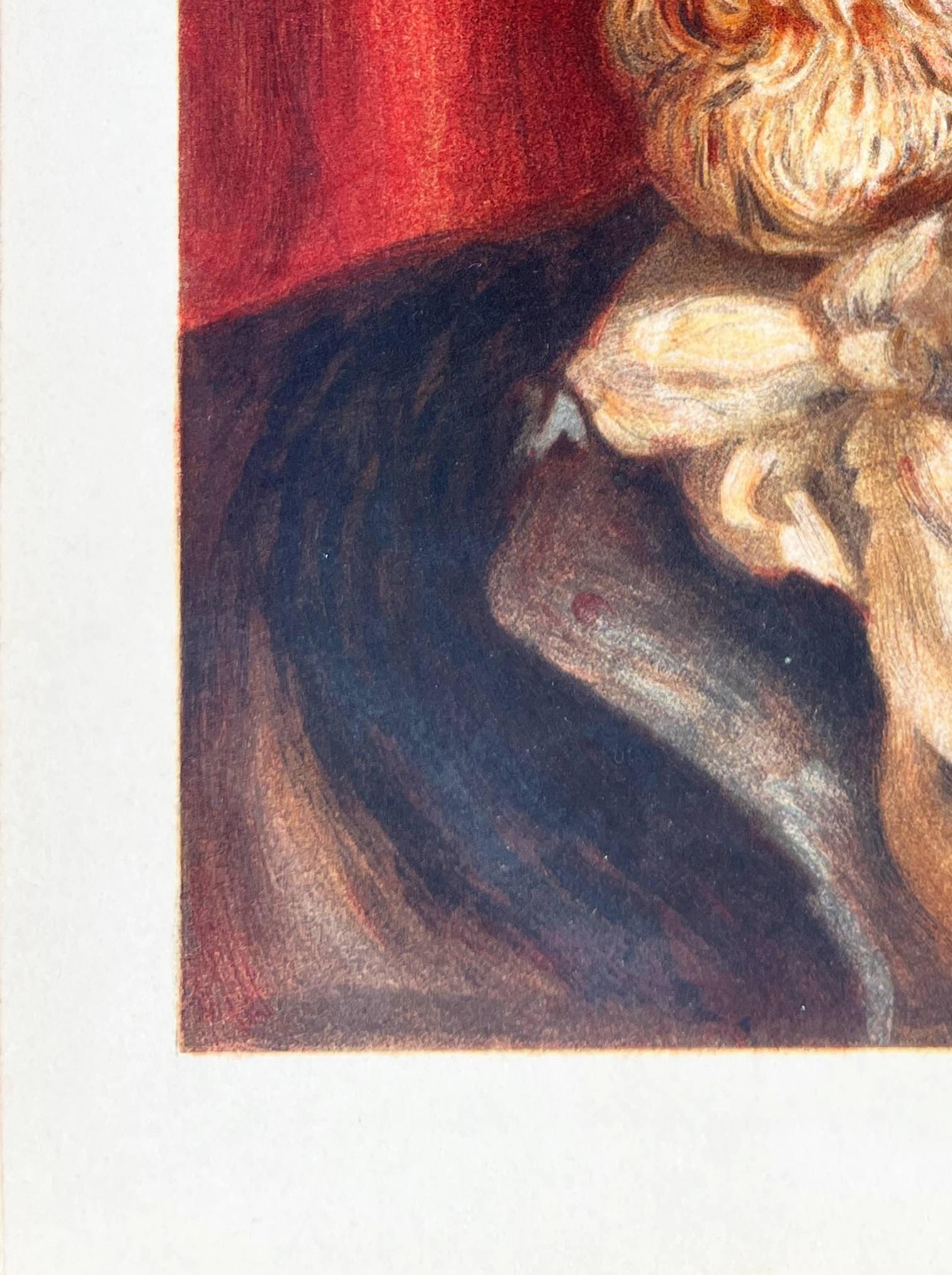 Pierre-Auguste Renoir (1841-1919) - Autoritratto

Litografia del 1951.

Stampato da Mourlot.

Dimensioni dell'opera: 32 x 24 cm

L'opera è in condizioni eccellenti.

Spedizione veloce e sicura.