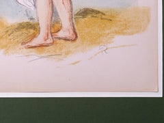 Baigneuse Debout, en Pied (Standing Bather) - Lithograph after Renoir