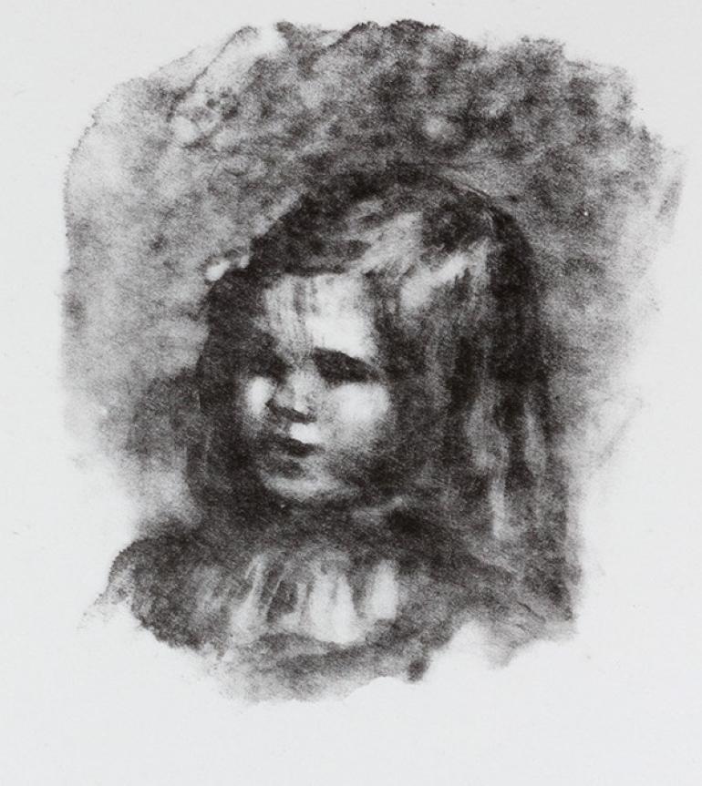 Originallithographie „Claude Renoir, tourn a gauche“ von Pierre-Auguste Renoir 5
