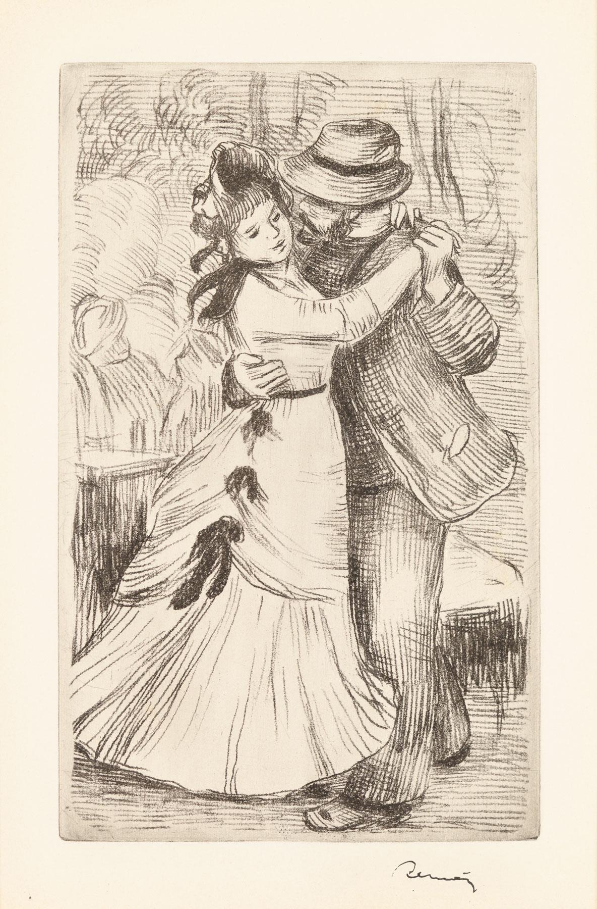 Pierre-Auguste Renoir Figurative Print - Dance in the Country