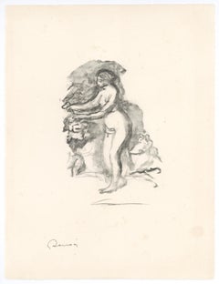 "Femme au cep de vigne" litografía original