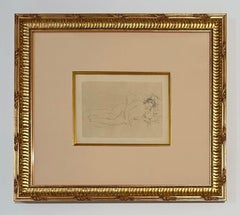 Femme nue couché, tournée a droite (Reclining Female Nude, Turned to the Right)
