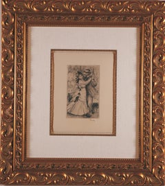 "La Danse à la Campagne", 2nd plate by Pierre-Auguste Renoir