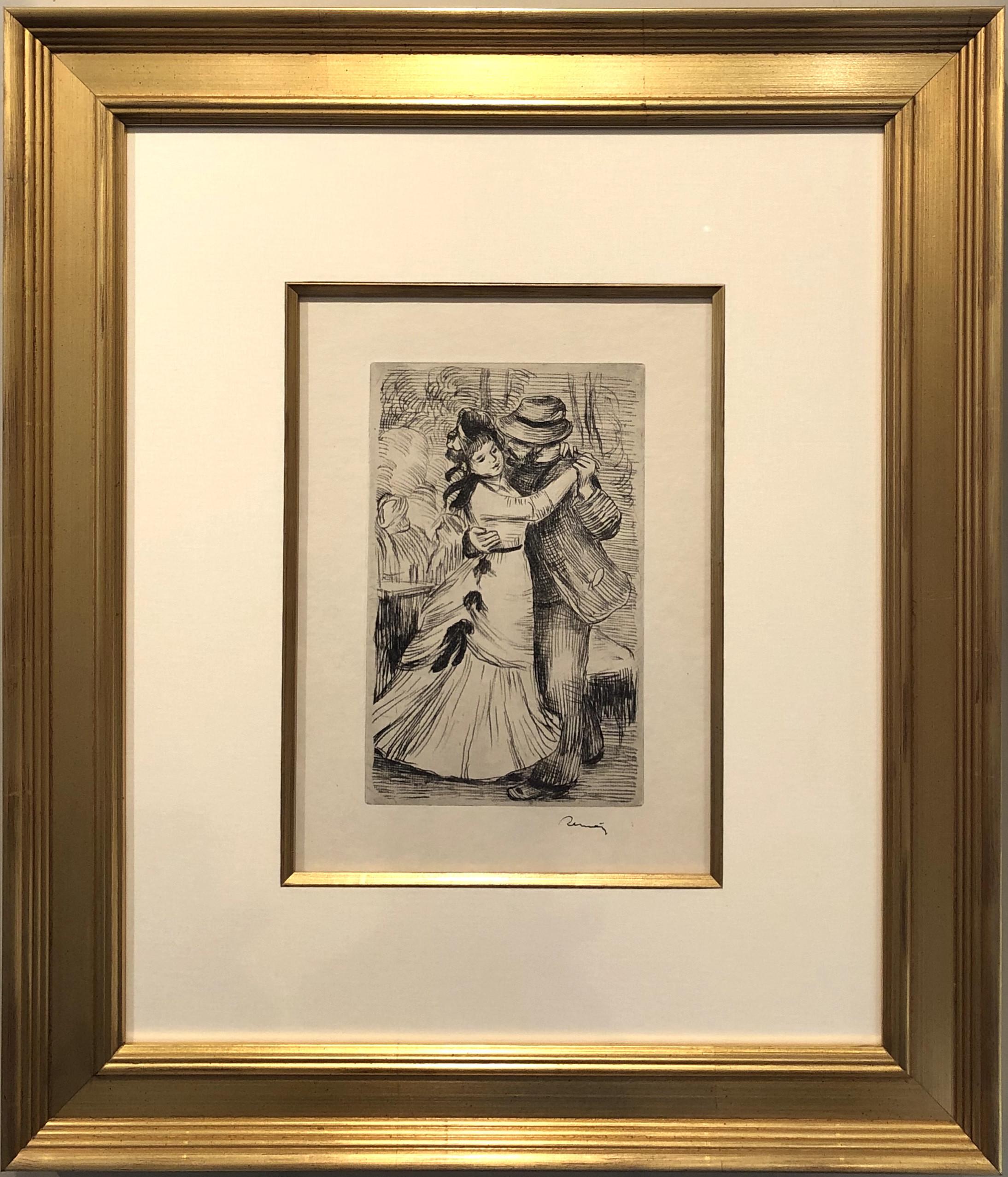 Pierre-Auguste Renoir Figurative Print - La Danse a la Campagne (2nd Plate)
