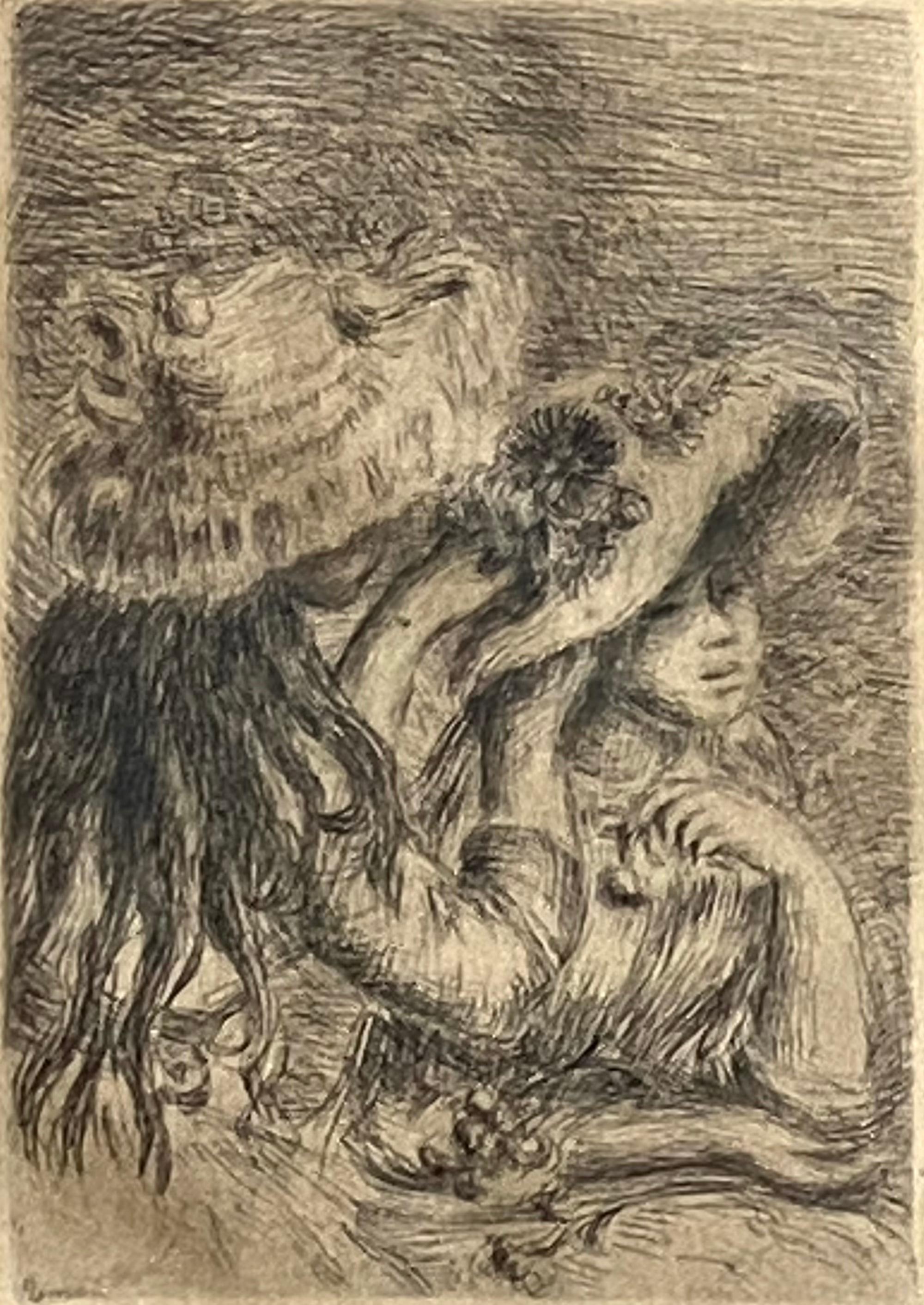 Pierre-Auguste Renoir Figurative Print – Le Chapeau-Epingle