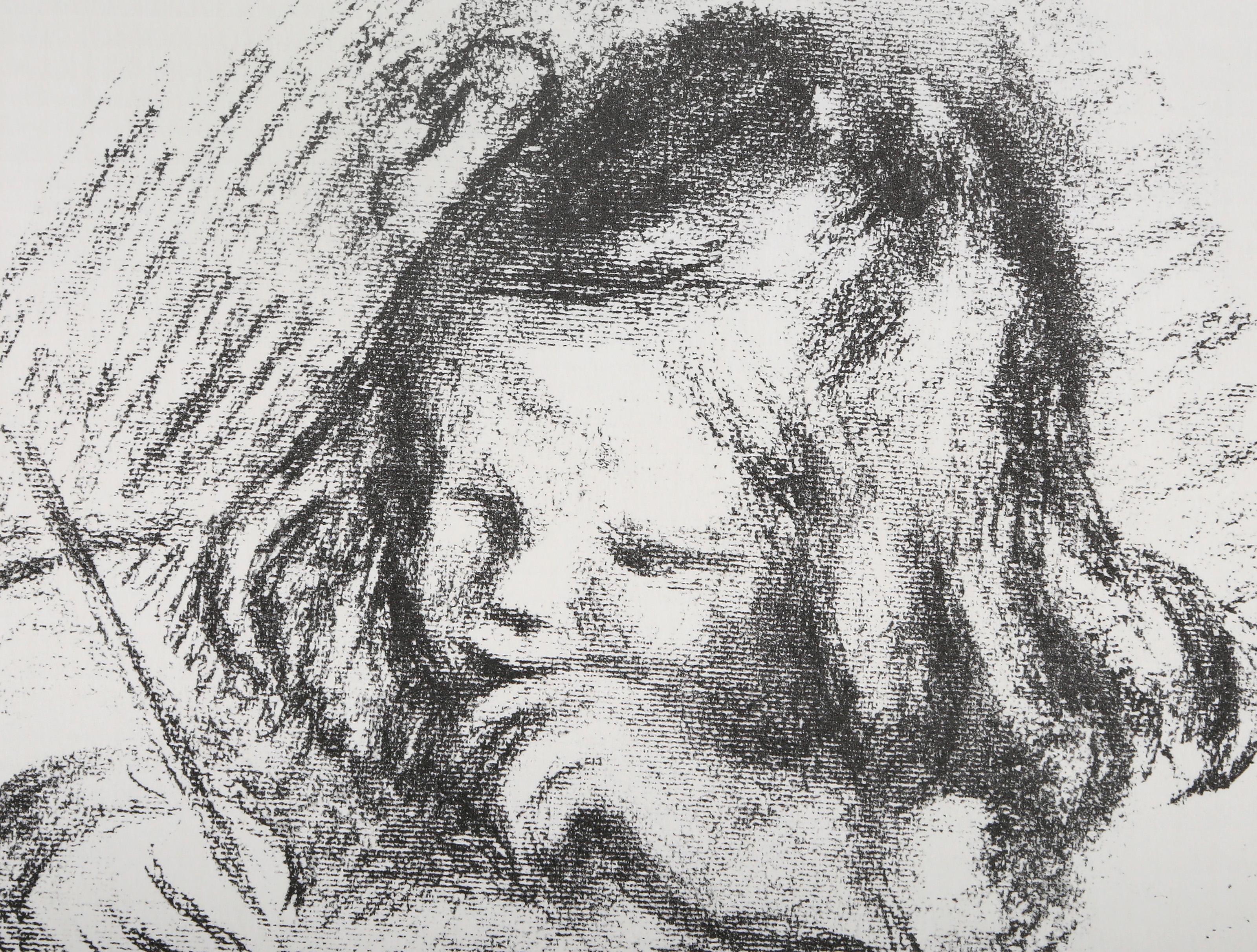 Le Petit Garcon au Porte-Plume, Lichtdruck nach Pierre-Auguste Renoir im Angebot 1
