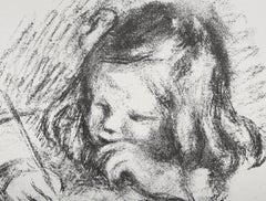 Le Petit Garcon au Porte-Plume, Collotype after Pierre-Auguste Renoir