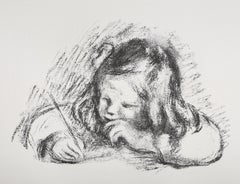 Le Petit Garcon au Porte-Plume, Collotype after Pierre-Auguste Renoir