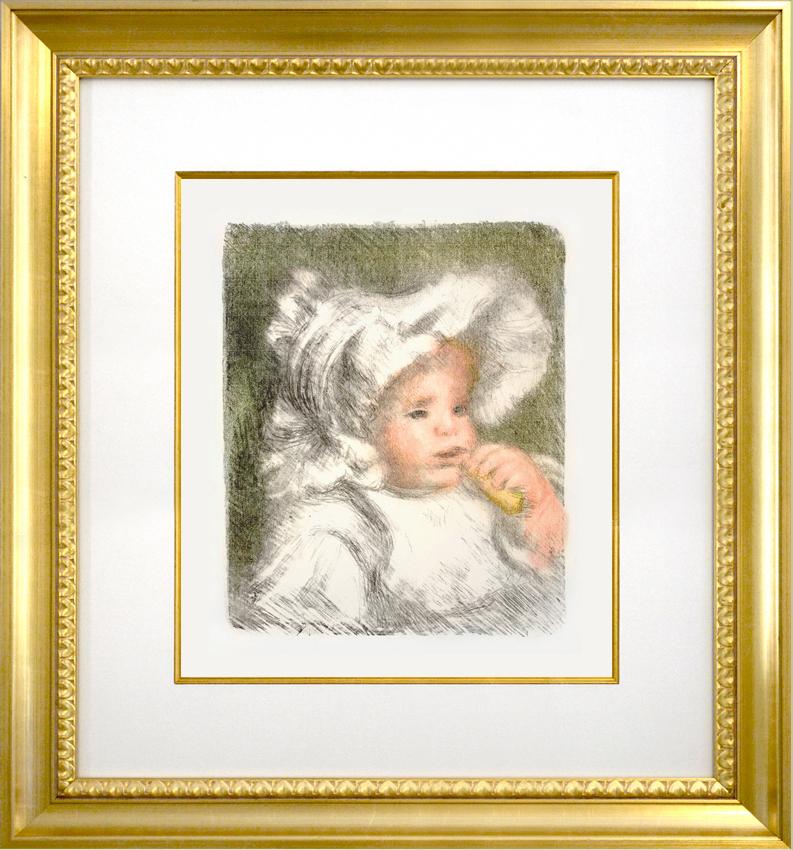 L'efant aux biscuit (Child with Cookie) - Print by Pierre-Auguste Renoir