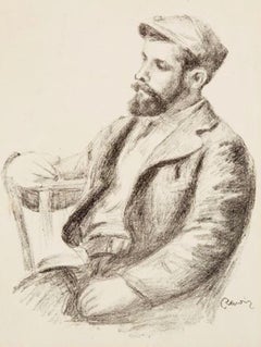 Pierre-Auguste Renoir (1841-1919) "Louis Valtat" Lithograph, circa 1904