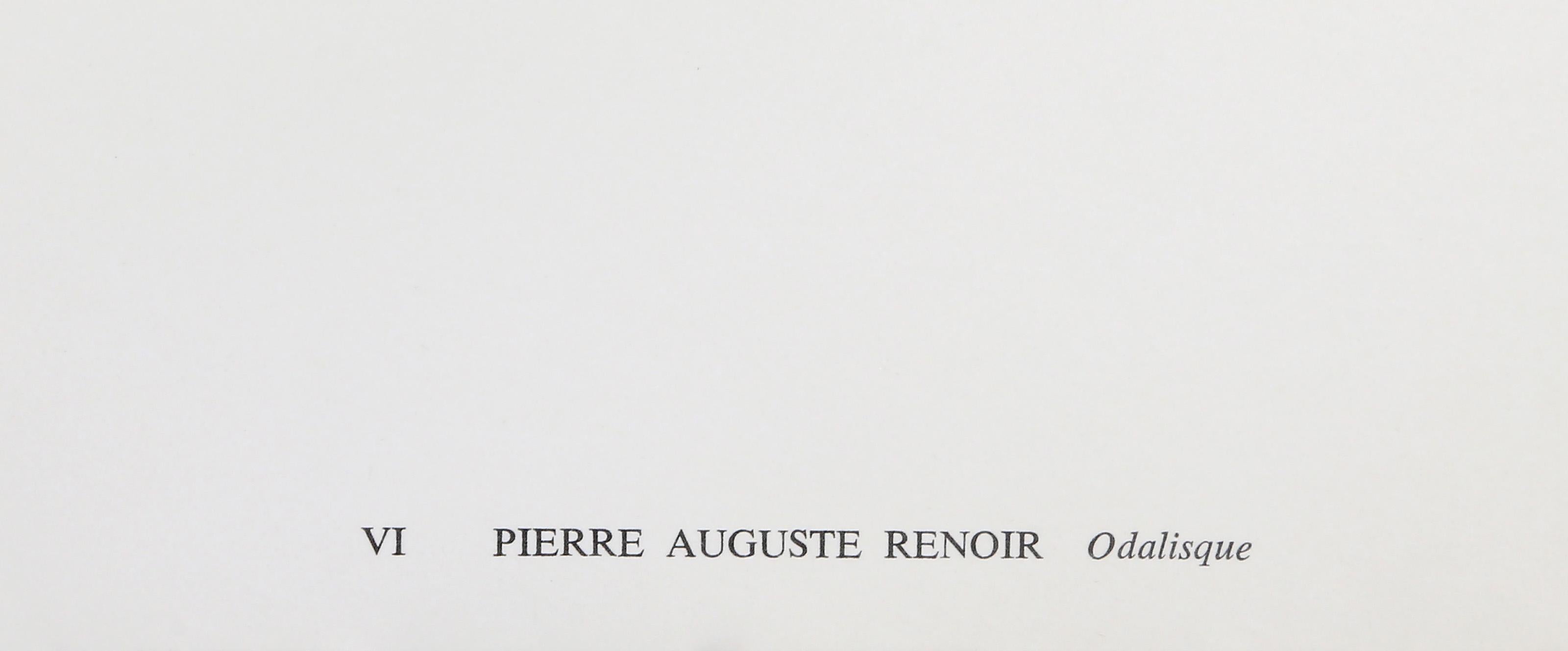 Odaliske, impressionistischer Lichtdruck nach Pierre-Auguste Renoir im Angebot 2