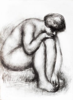 Pierre-Auguste Renoir (1841–19199) - Baigneuse se séchant - Lithograph on Japon