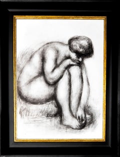 Pierre-Auguste Renoir (1841–19199) - Baigneuse se séchant - Lithograph on Japon