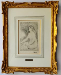 Pierre-Auguste Renoir -- Baigneuse Assise
