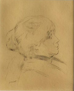 Antique Pierre-Auguste Renoir -- Berthe Morisot