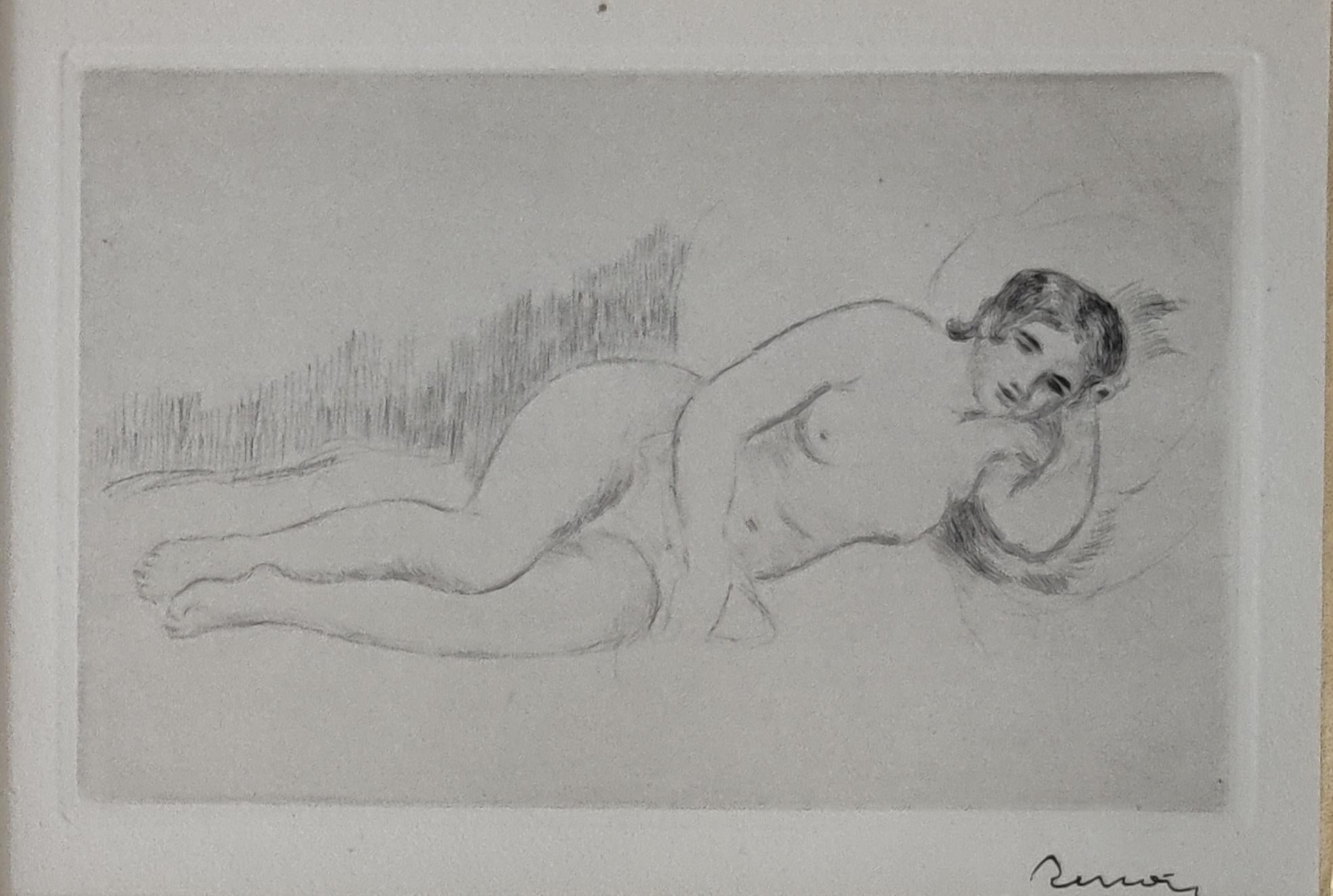Pierre-Auguste Renoir -- Liegende Frau (Tournée à droite) im Angebot 1