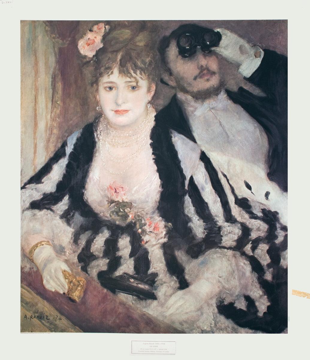 Pierre-Auguste Renoir 'La Loge' 1965- Vintage
