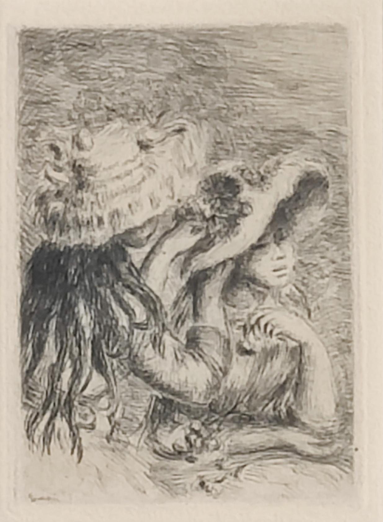 Pierre-Auguste Renoir --   Le chapeau épinglé - 3e planche For Sale 1