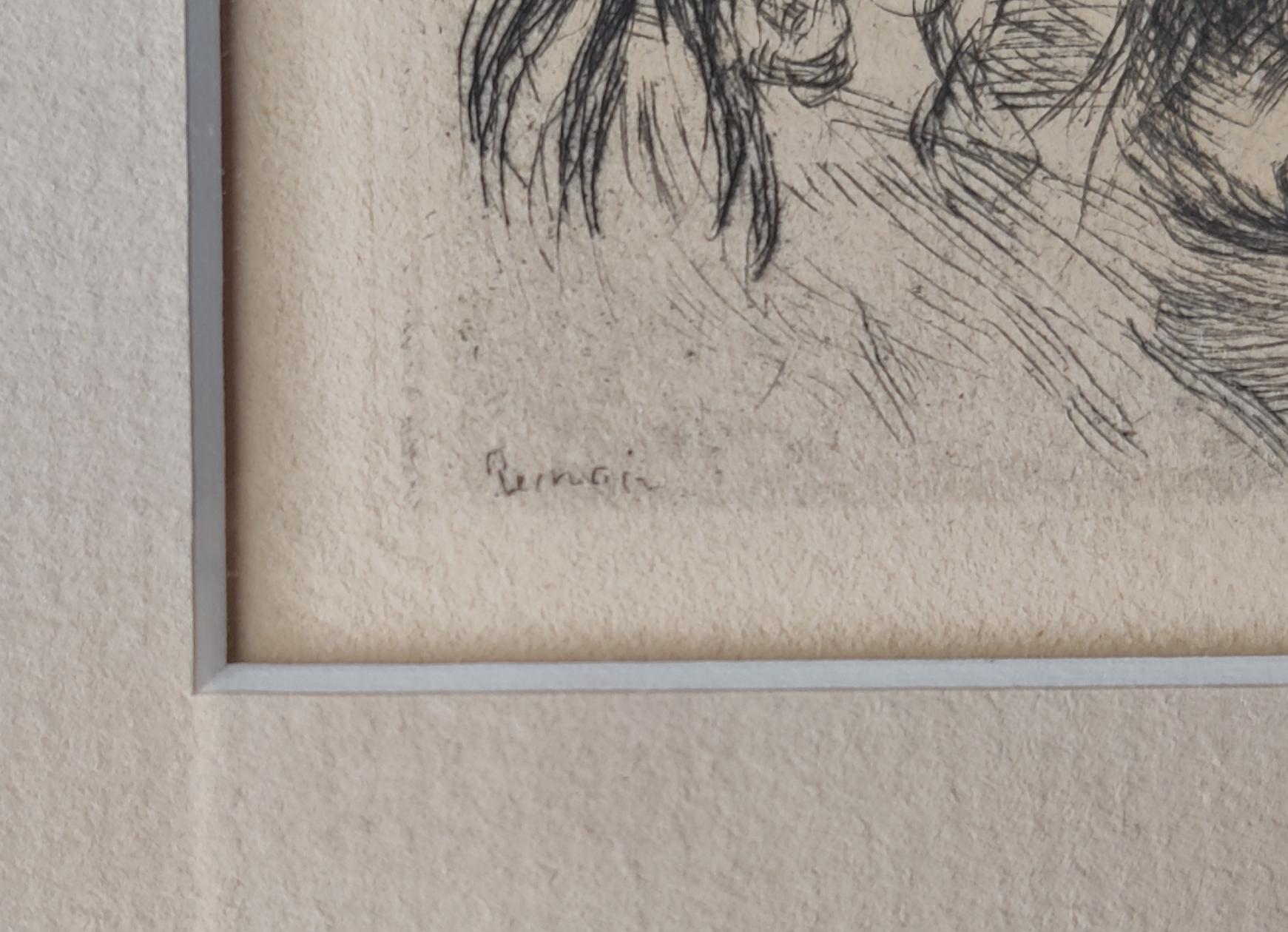 Pierre-Auguste Renoir --   Le chapeau épinglé - 3e planche For Sale 2