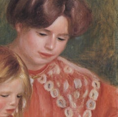 Pierre-Auguste Renoir 'Mother and Child' Impressionism
