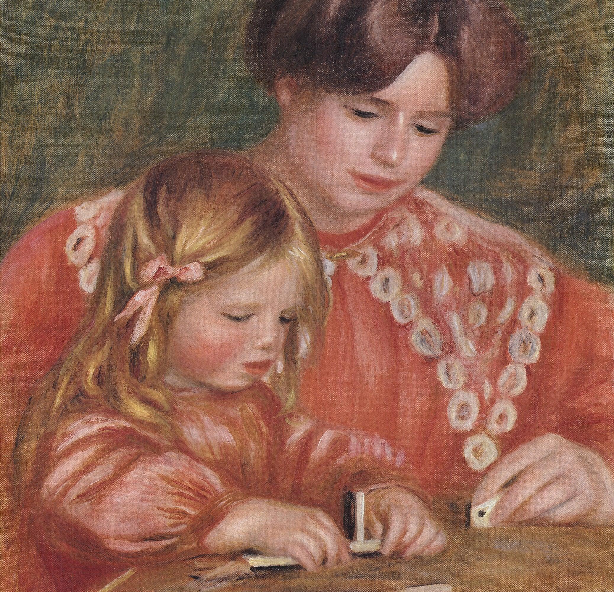 Pierre-Auguste Renoir 'Mother and Child' Impressionism For Sale 3