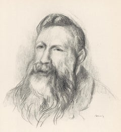 Vintage Renoir, Auguste Rodin, Les Lithographies de Renoir (after)