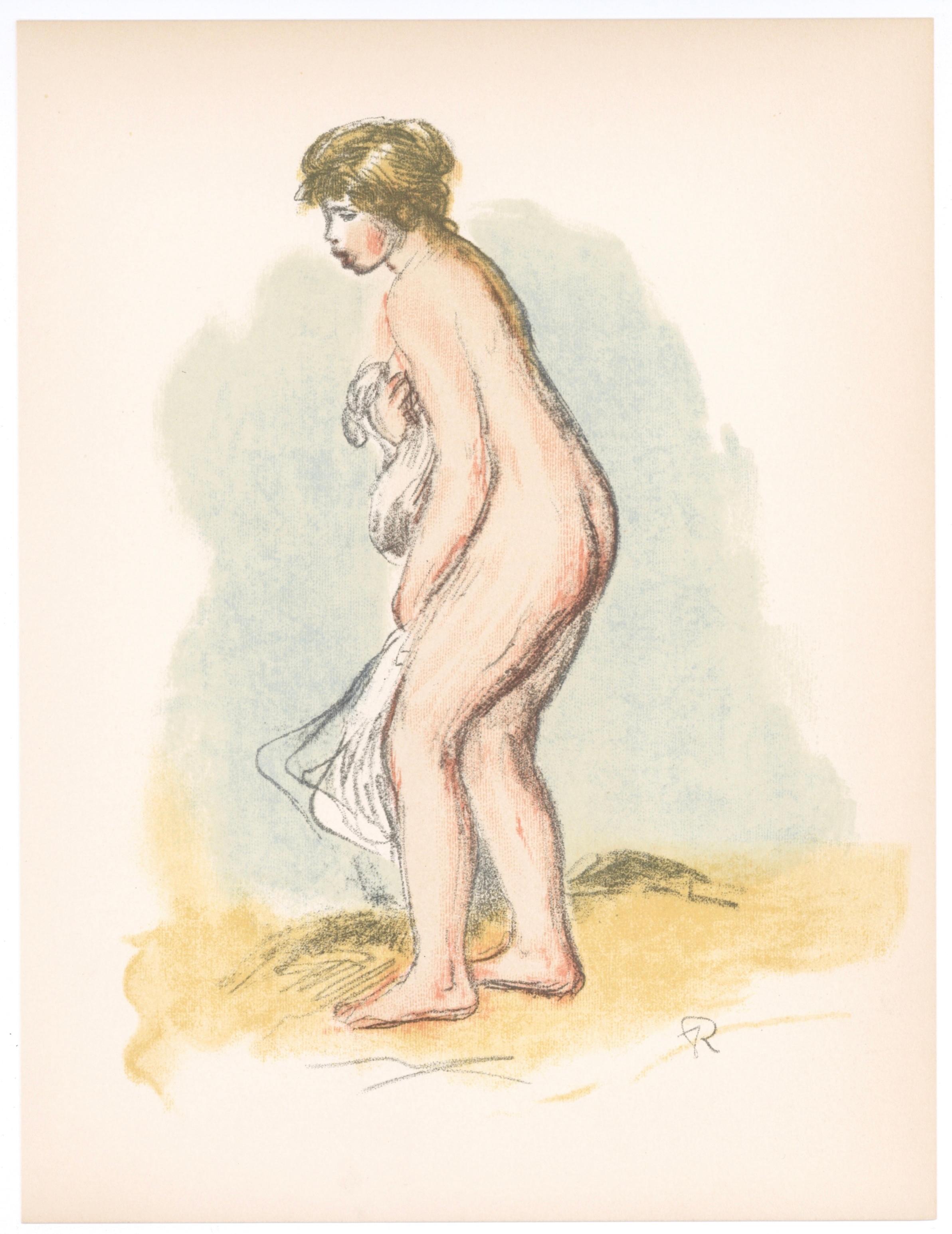 Lithograph on grand vélin Renage filigrané à la marque de l'éditeur paper. Inscription: Signed in the plate and unnumbered, as issued. Paper Size: 12.5 x 9.5 inches; image size: 10.63 x 8.27 inches. Notes: From the album, Les Lithographies de