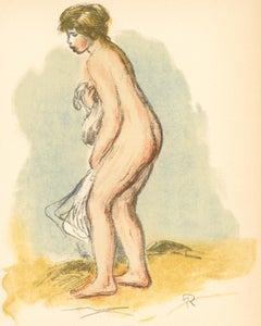 Renoir, Baigneuse debout, Les Lithographies de Renoir (d'après)