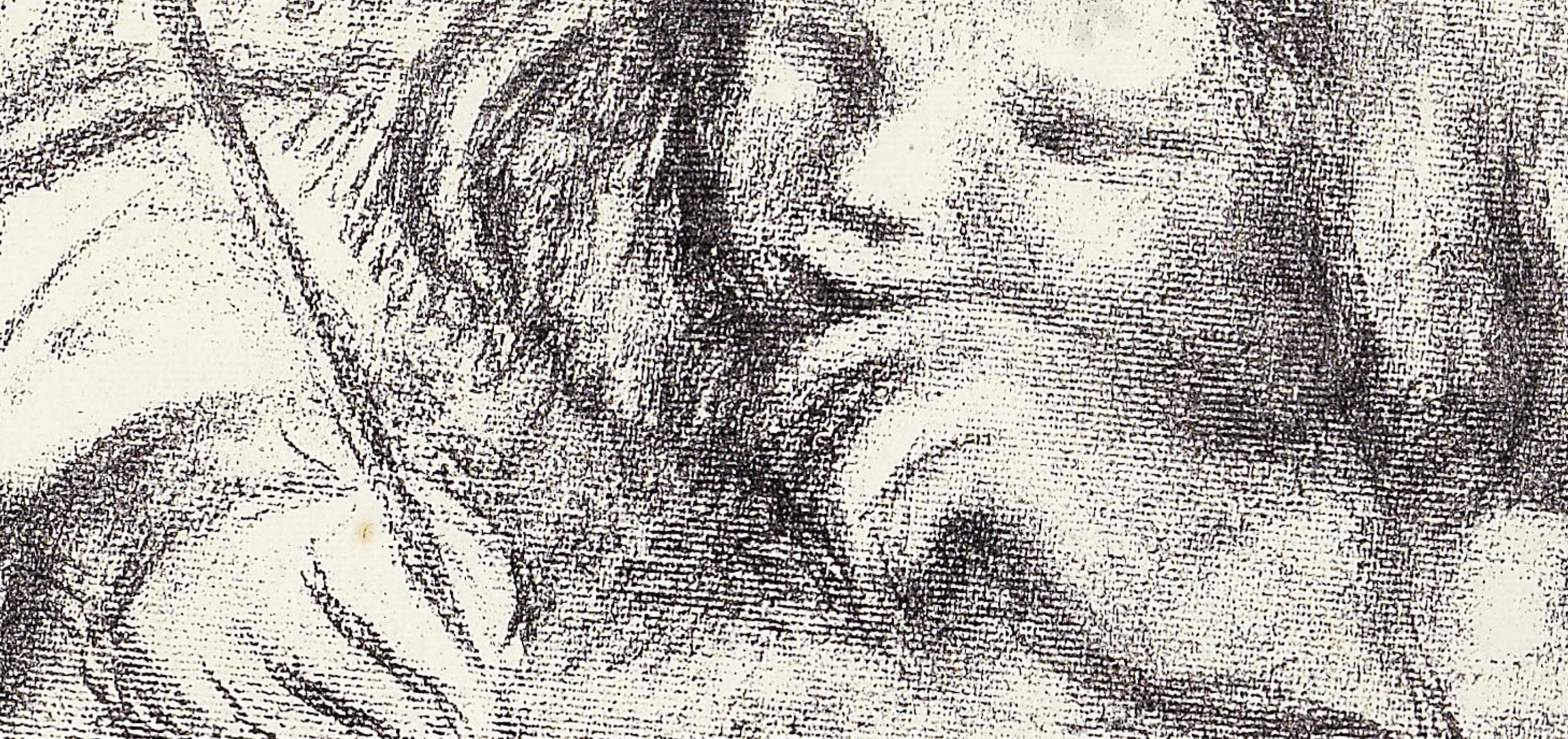 Renoir, Claude Renoir écrivant, Les Lithographies de Renoir (after) - Impressionist Print by Pierre-Auguste Renoir