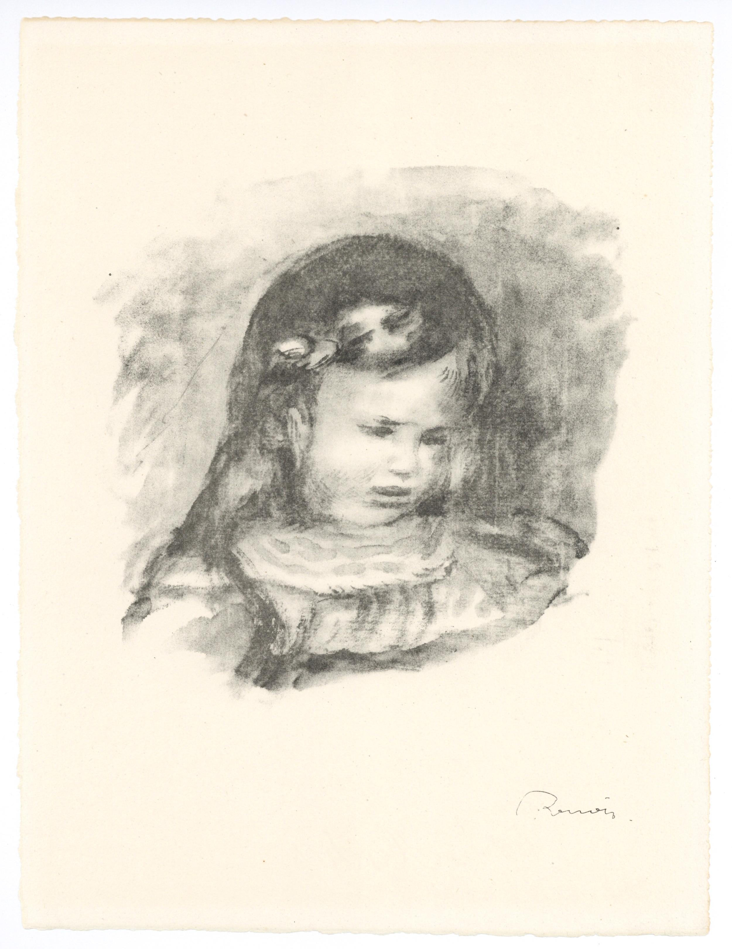 Lithograph on grand vélin Renage filigrané à la marque de l'éditeur paper. Inscription: Signed in the plate and unnumbered, as issued. Paper Size: 12.5 x 9.5 inches; image size: 10.24 x 8.27 inches. Excellent condition. Notes: From the album, Les