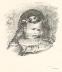Renoir, Claude Renoir la tête baissée, Les Lithographies de Renoir (after)
