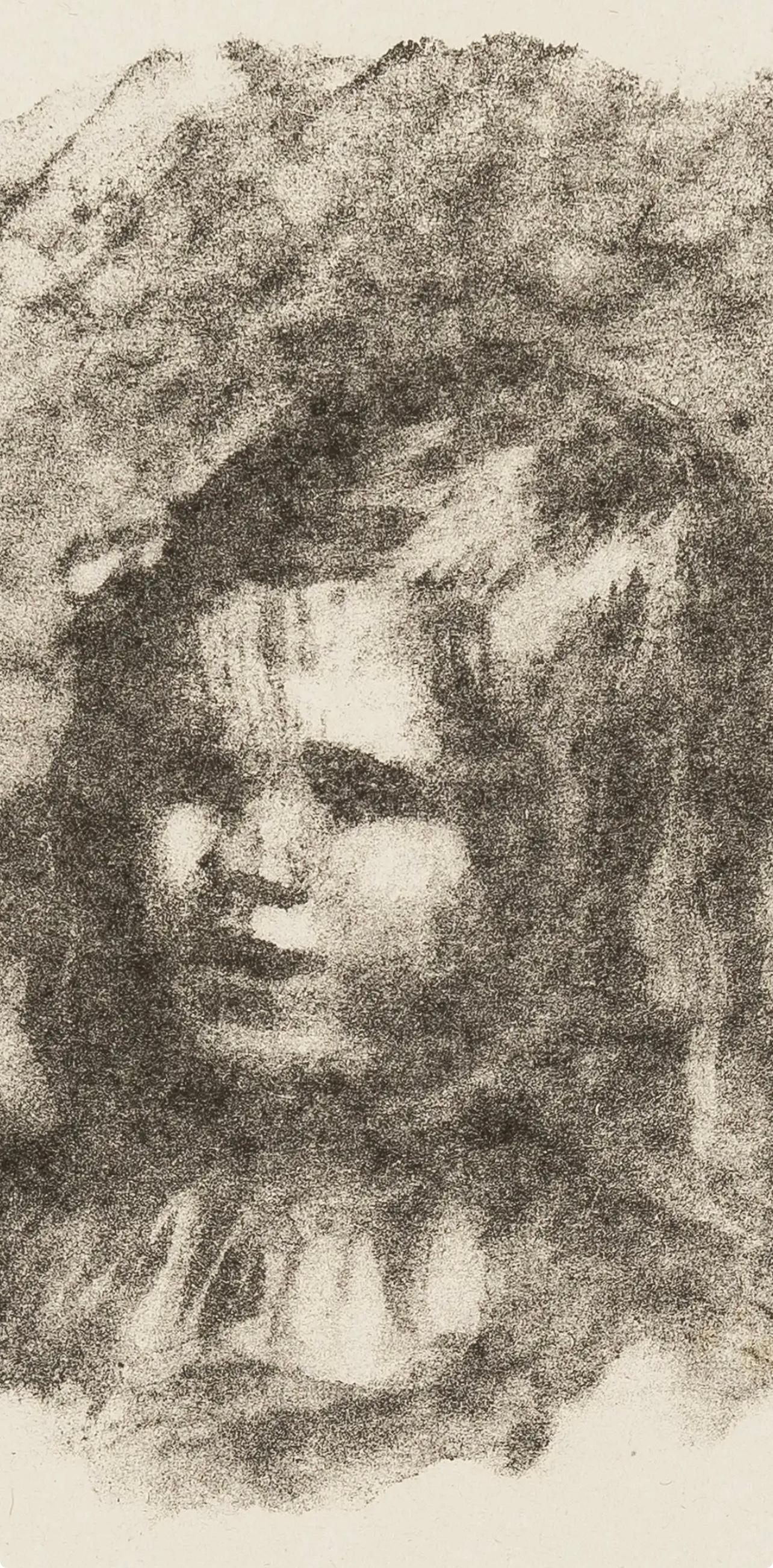 Renoir, Claude Renoir tourné a gauche, Les Lithographies de Renoir (after) - Print by Pierre-Auguste Renoir