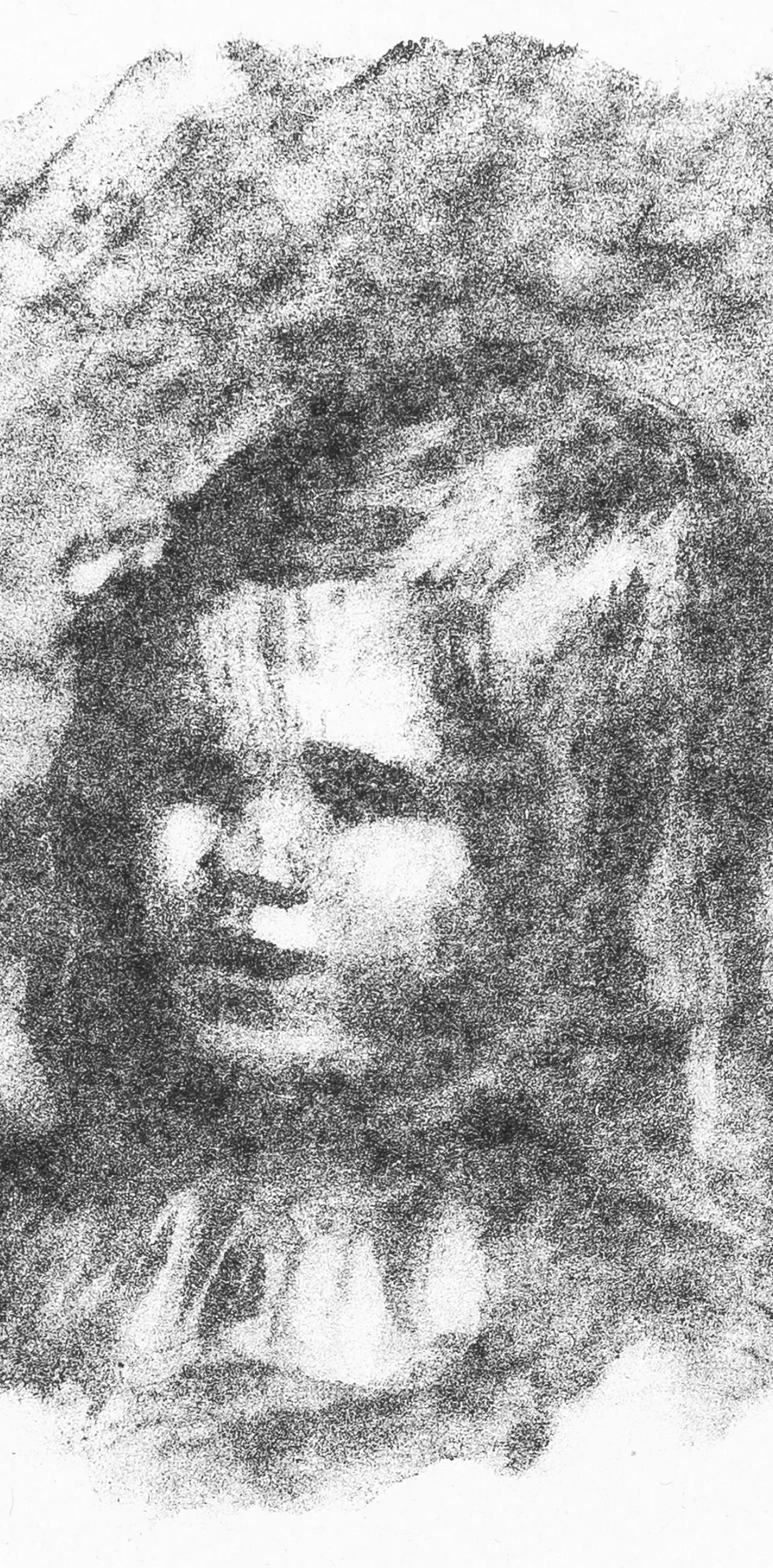 Renoir (tariff free*), Claude Renoir tourné a gauche (after) - Print by Pierre-Auguste Renoir
