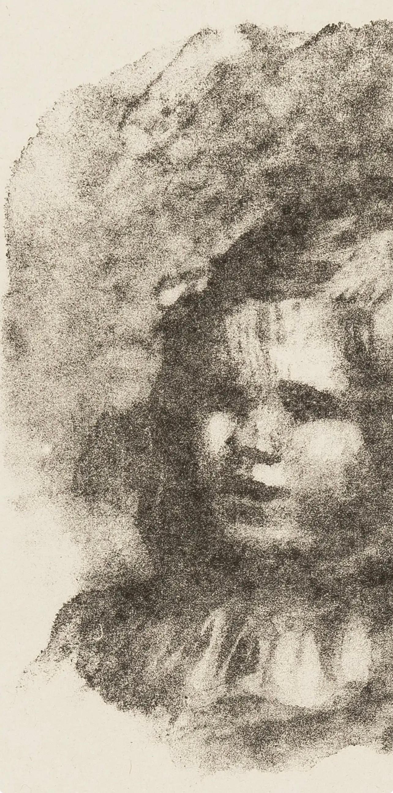 Renoir, Claude Renoir tourné a gauche, Les Lithographies de Renoir (after) - Impressionist Print by Pierre-Auguste Renoir