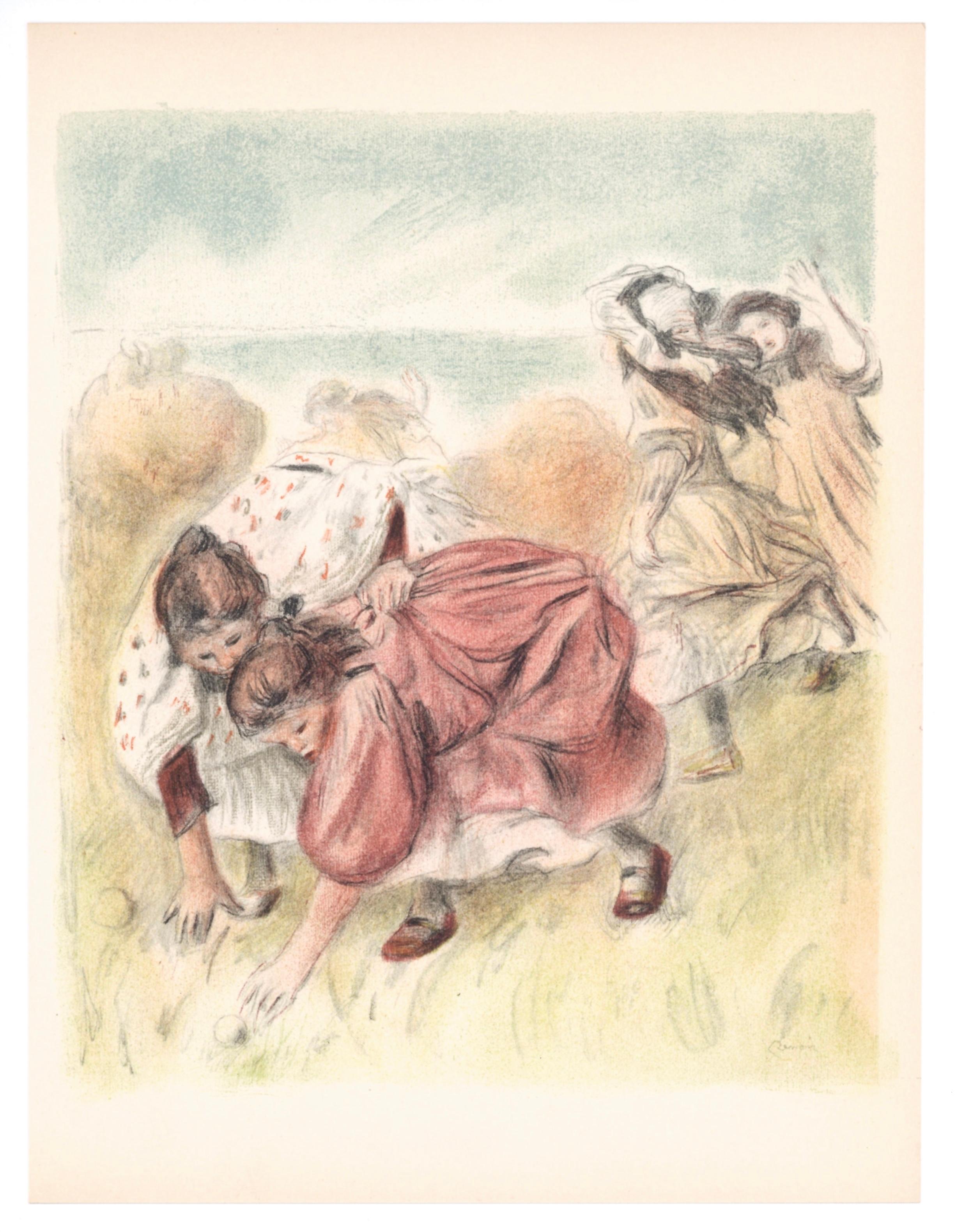 Lithograph on grand vélin Renage filigrané à la marque de l'éditeur paper. Inscription: Signed in the plate and unnumbered, as issued. Paper Size: 12.5 x 9.5 inches; image size: 10.63 x 8.66 inches. Notes: From the album, Les Lithographies de