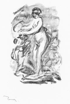 Renoir, Femme au cep de vigne, Les Lithographies de Renoir (nach)