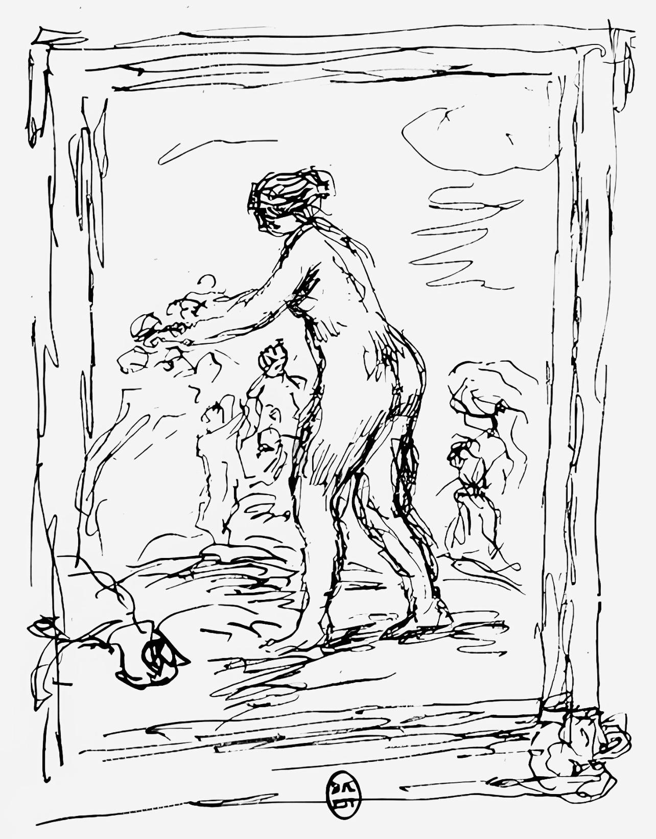 Renoir (tariff free*), Femme au cep de vigne (after)