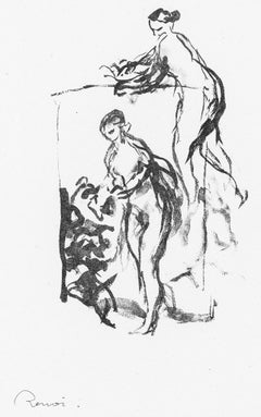 Renoir, Femme au cep de vigne, Les Lithographies de Renoir (dopo)
