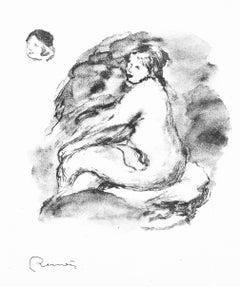 Renoir, Femme nue assisse, Les Lithographies de Renoir (after)