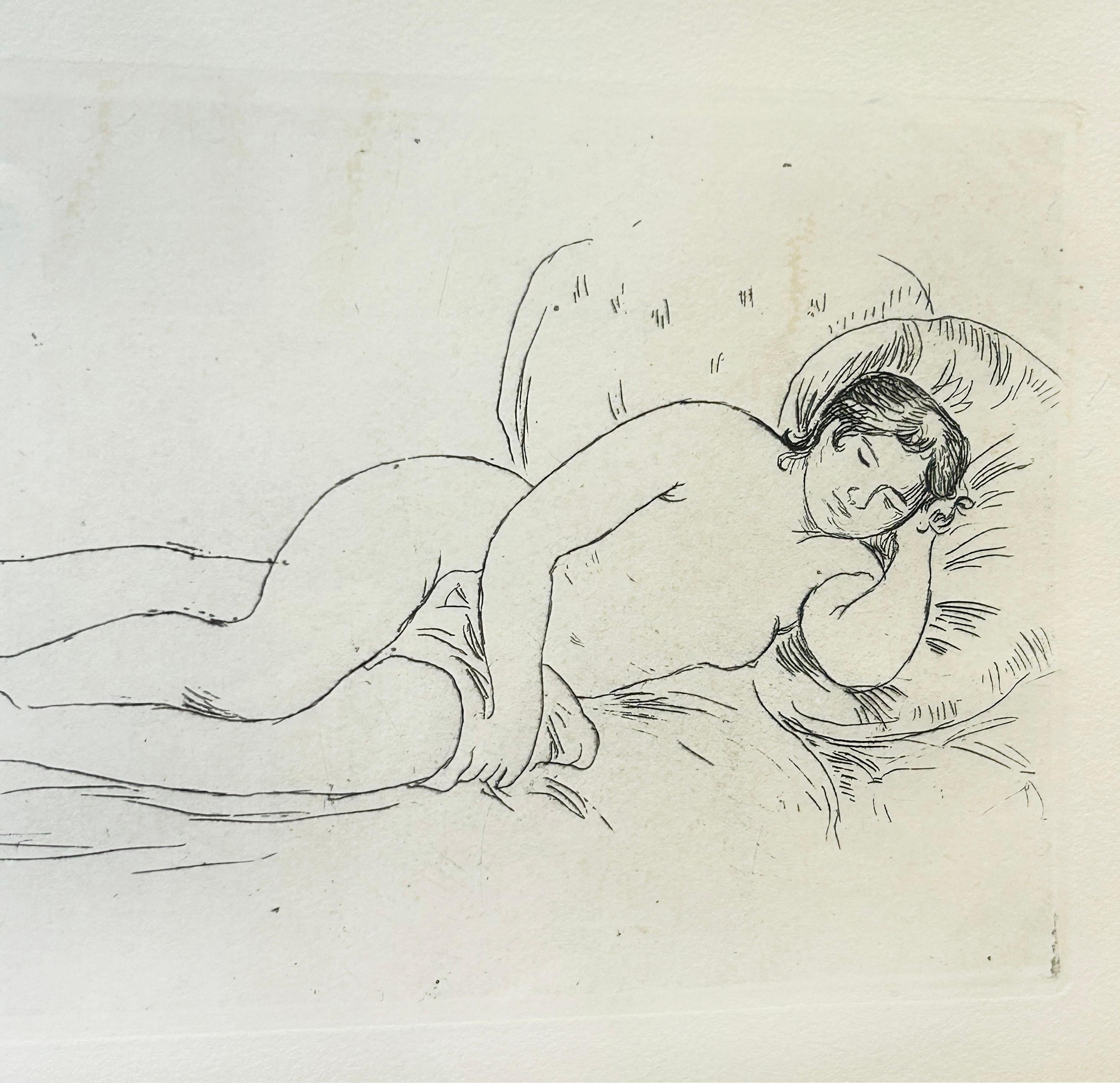 Renoir, Femme Nue Couchee For Sale 2