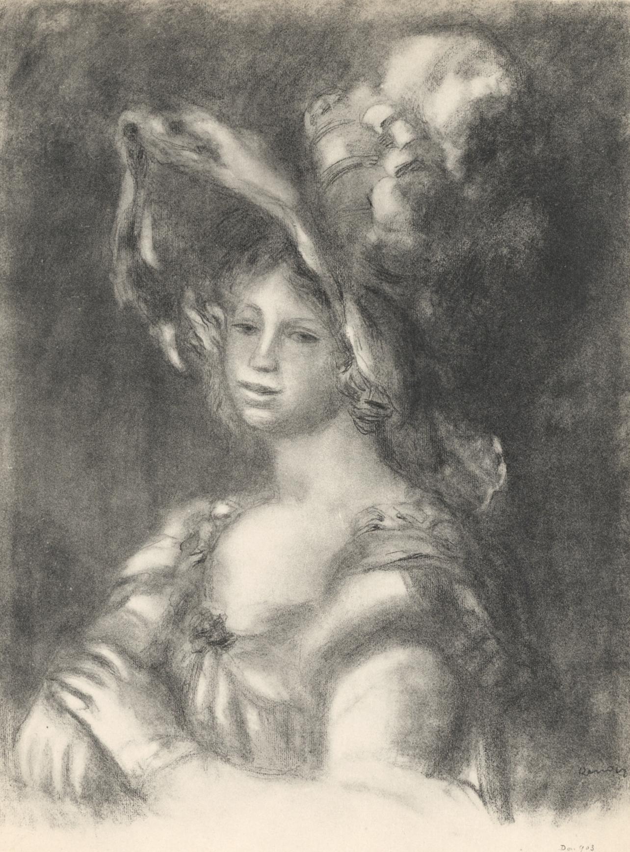 Renoir, Jeune femme en buste, Les Lithographies de Renoir (dopo)