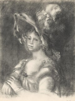 Renoir, Jeune femme en buste, Les Lithographies de Renoir (after)