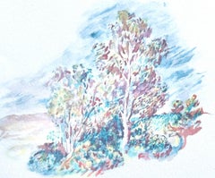 Renoir, L'arbre roux, Seize Aquarelles et Sanguines de Renoir (after)