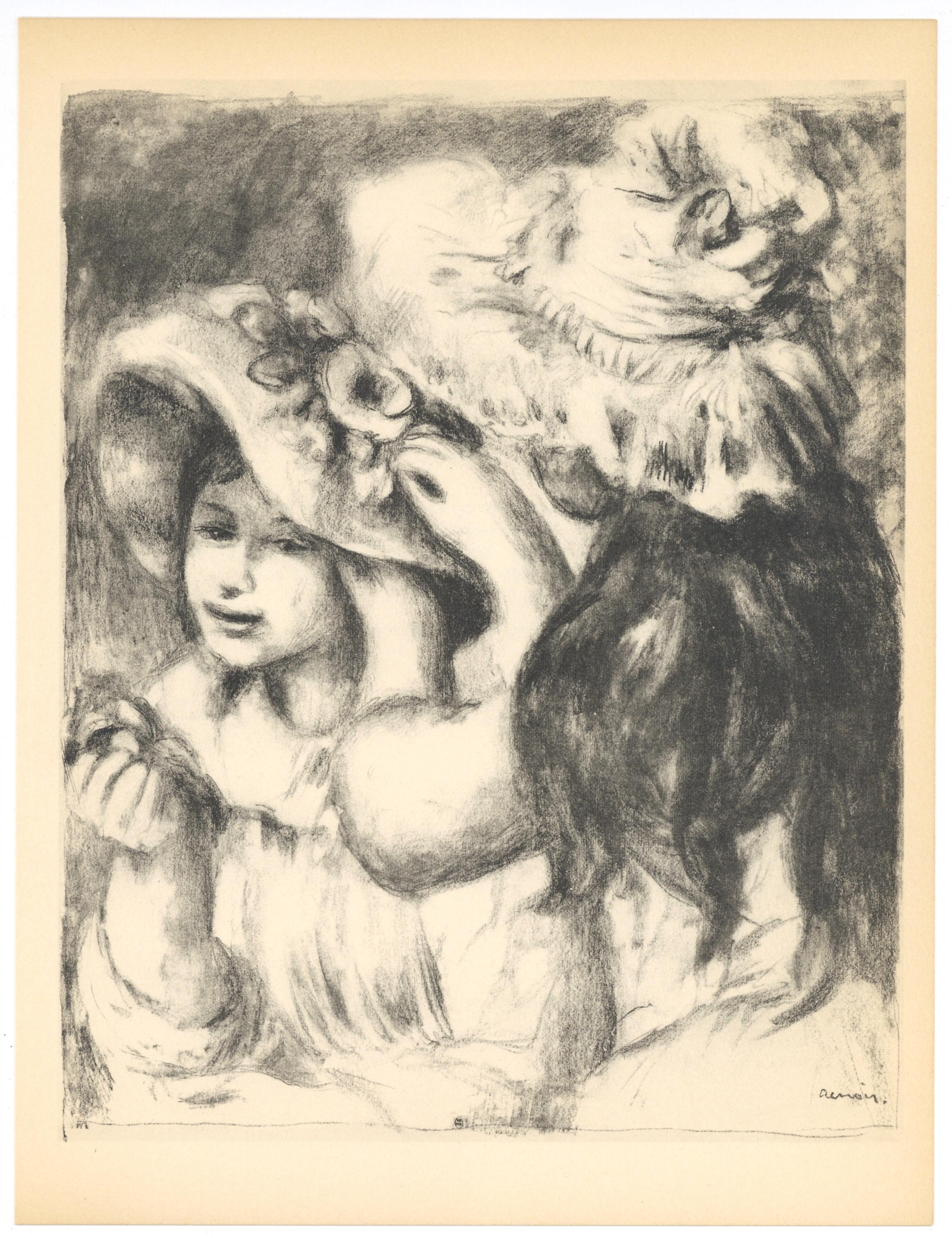 Medium: Lithographie auf Grand Vélin Renage filigrané à la marque de l'éditeur Papier.
Jahr: 1951
Papierformat: 12,5 x 9,5 Zoll; Bildgröße: 11,02 x 8,66 Zoll
Beschriftung: In der Platte signiert und nicht nummeriert, wie ausgegeben
Anmerkungen: Aus