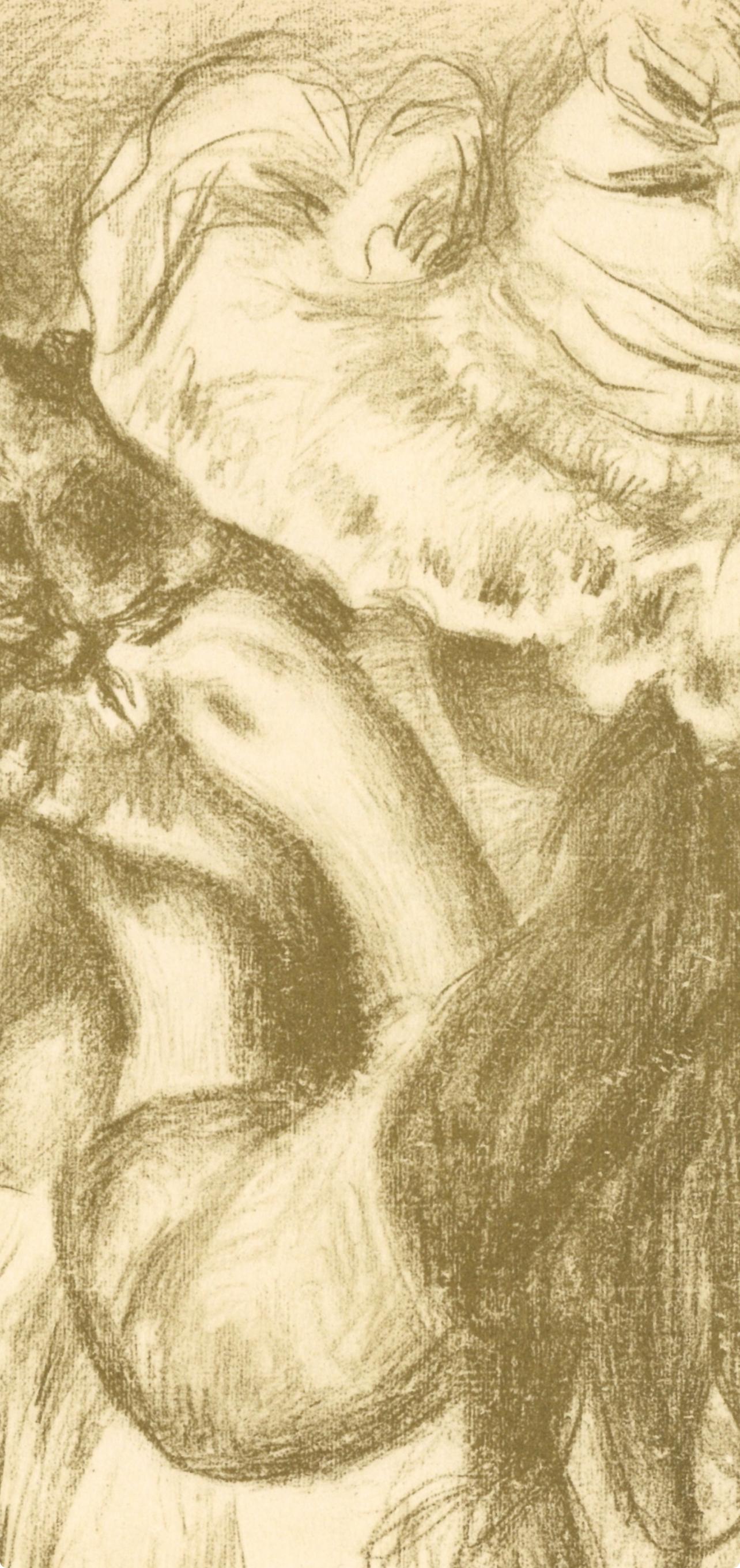 Renoir, Le chapeau épinglé, Les Lithographies de Renoir (after) - Impressionist Print by Pierre-Auguste Renoir